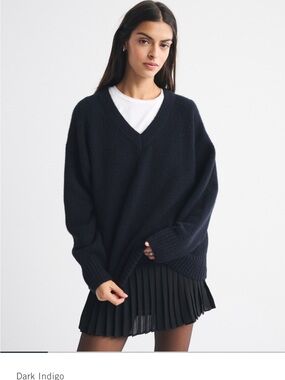 Abercrombie Dad V Neck Sweater